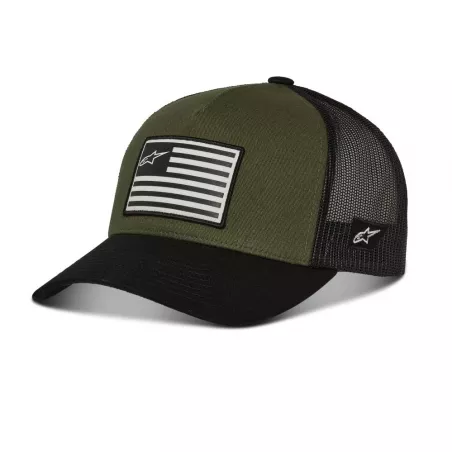 Alpinestars FLAG Snapback hat kšiltovka (Military) | kasitro.live