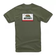 Alpinestars Cali 2.0 tričko military green | kasitro.live