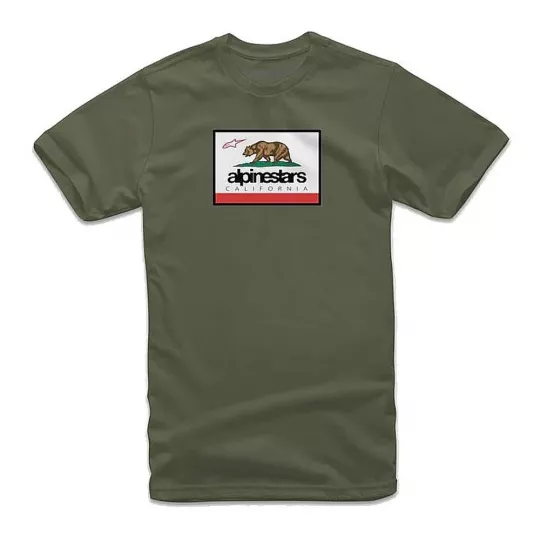 Alpinestars Cali 2.0 tričko military green | kasitro.live