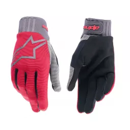 Alpinestars A-Dura YOUTH dětské rukavice Red Fluo