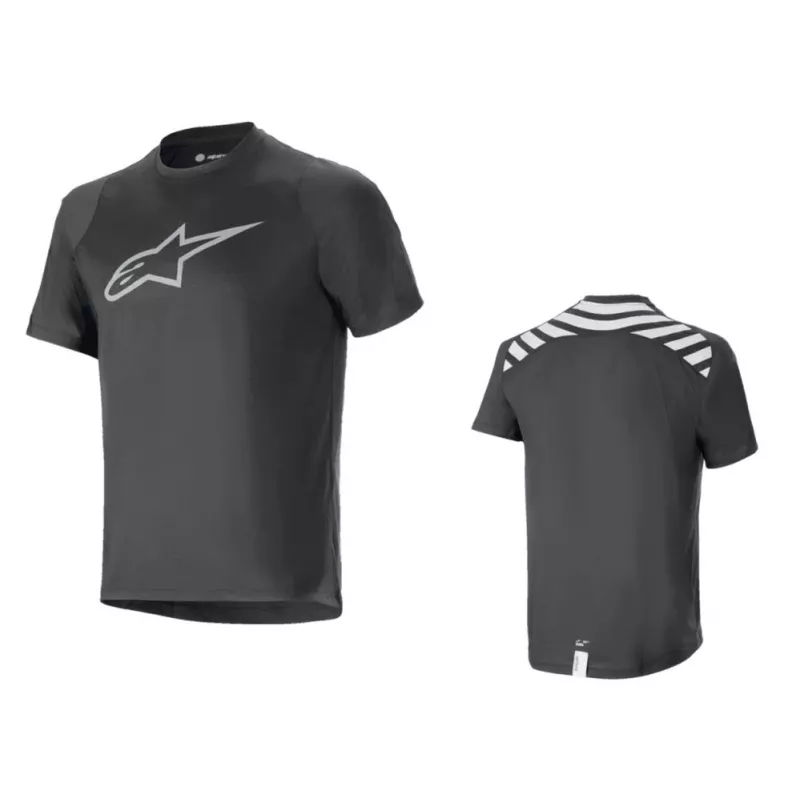 Alpinestars A-Dura DRI Oscar S/S Jersey dres -Black reflective | kasitro.live