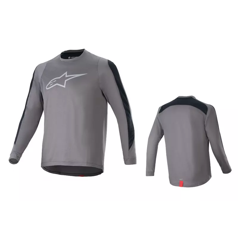 Alpinestars A-Dura DRI Astar – Cycling Jersey (_AstarLS_DkGry) | kasitro.live