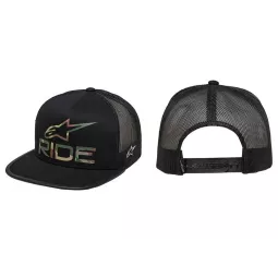 Alpinestars Ride 4.0 Camo Trucker hat - Black