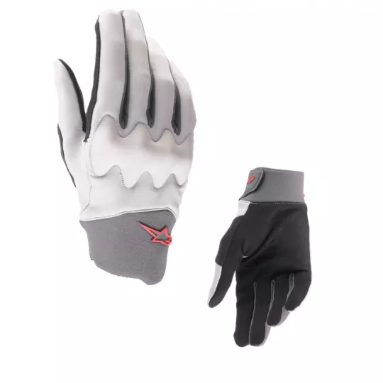 Alpinestars A-Supra – Cycling Gloves (Grey) | kasitro.live