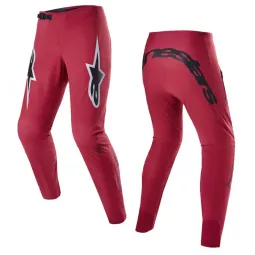 Alpinestars A-Supra Race Kalhoty - Burgundy