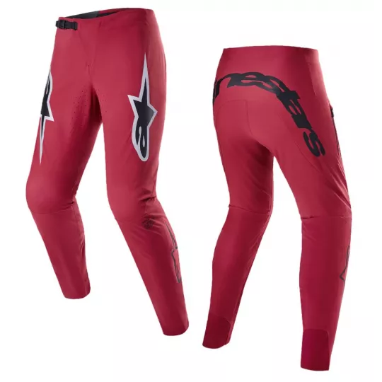 Alpinestars A-Supra Race – Riding Pants (Burgundy) | kasitro.live