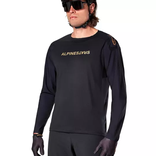 Alpinestars A-Aria Polartec – Cycling Jersey (olartec_LS_Blk) | kasitro.live