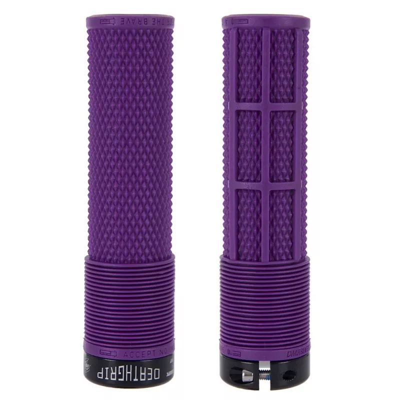 DMR Brendog DeathGrip NON FLANGE gripy Purple (Thin, Soft) | kasitro.live