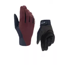 Alpinestars A-Dura Thermal rukavice - červené (Burgundy)