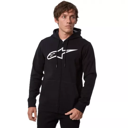 Alpinestars Ageless V3 Zip hoodie - černá/bílá | kasitro.live