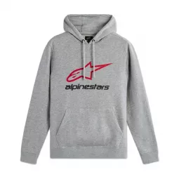 Alpinestars Always 2.0 hoodie Grey Heather/RedBlack