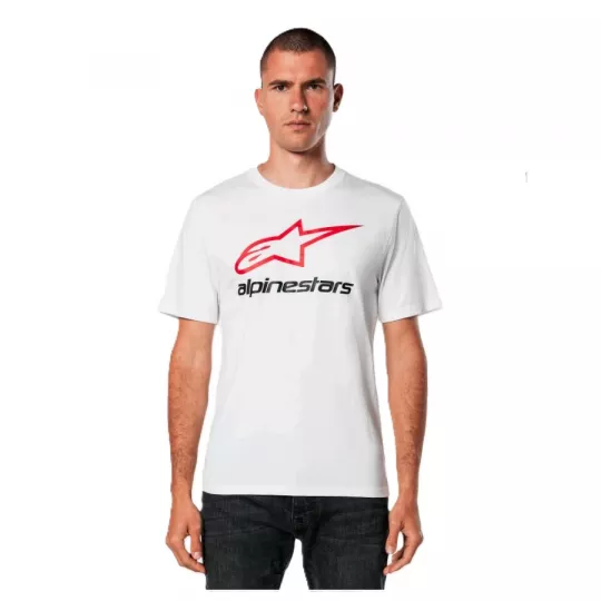 Alpinestars Always 2.0 CSF Tee Bílo-červená | kasitro.live
