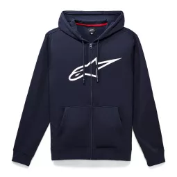 Alpinestars Ageless V3 Zip hoodie mikina navy white