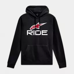 Alpinestars Ride 4.0 hoodie s kapucí black | kasitro.live