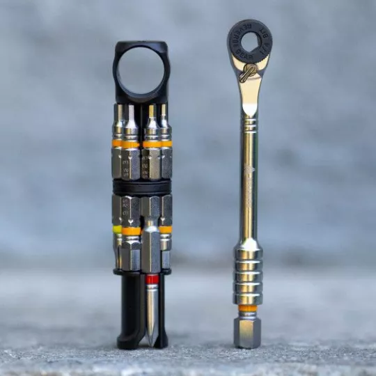 Granite Stash RT Ratchet Tool Kit integrovaný do hlavy | kasitro.live
