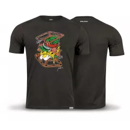 FUNN Python Burger tee - black