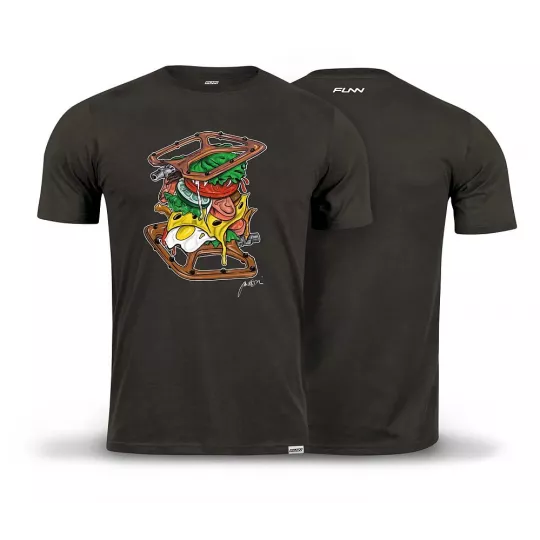 Funn Python Burger tee – T-Shirt | kasitro.live