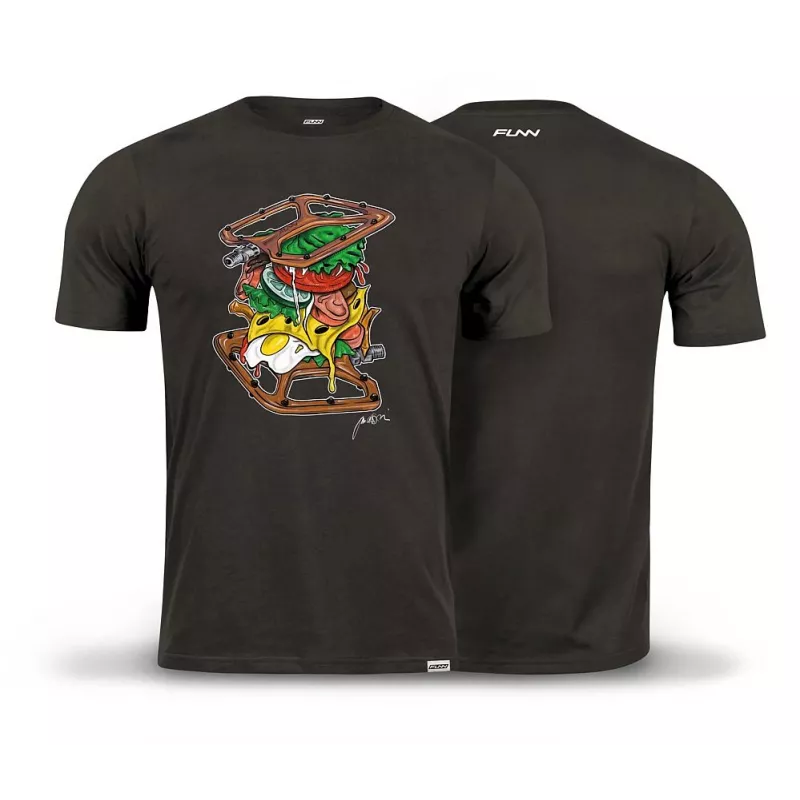 Funn Python Burger tee – T-Shirt | kasitro.live