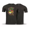 FUNN Python Burger tee - tričko černé | kasitro.live