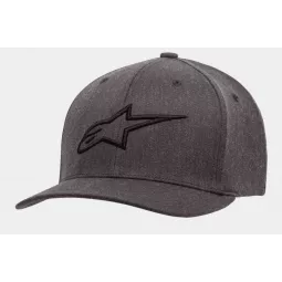 Alpinestars Ageless Curve hat Flexfit hat charcoal heather