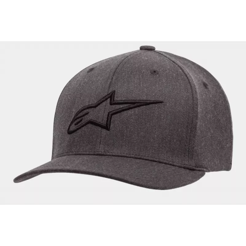 Alpinestars Ageless Curve hat Flexfit hat charcoal heather | kasitro.live