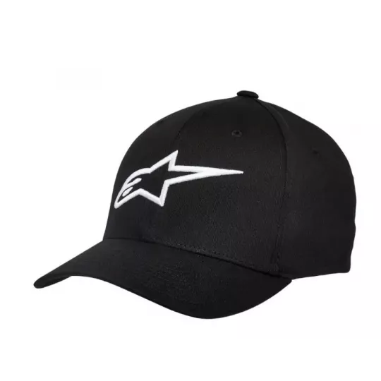 Alpinestars Ageless Curve hat Flexfit hat black white