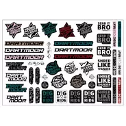 Dartmoor Sticker sheet A3 Dartmoor V3 - aršík samolepek | kasitro.live