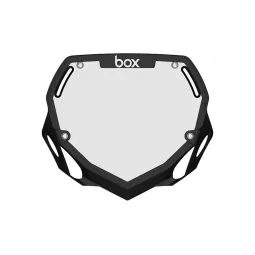 Box Two Number Plate LARGE tabulka na číslo - Black