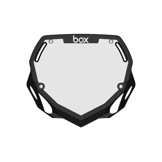 Box Two Number Plate LARGE - Black | kasitro.live
