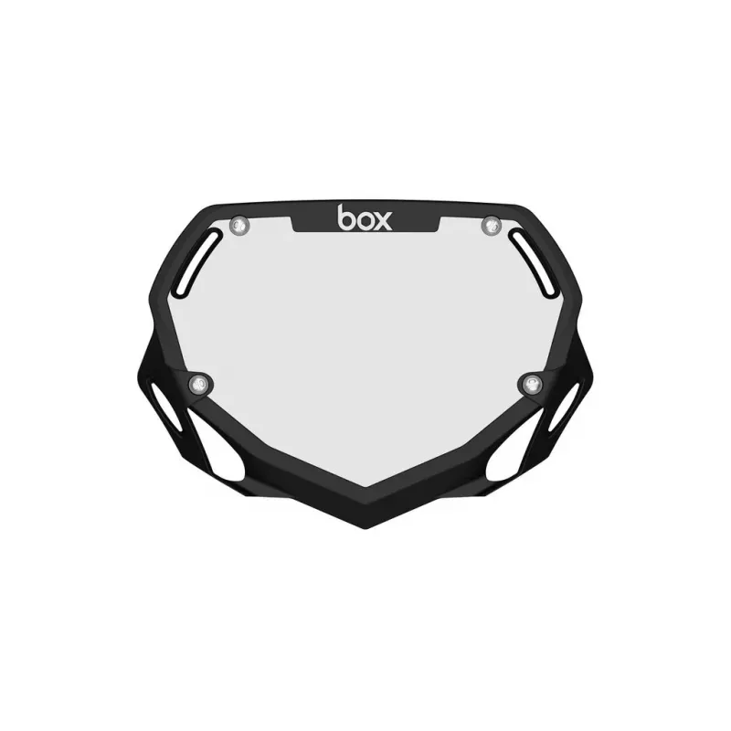 Box Two Number Plate SMALL tabulka - Black | kasitro.live