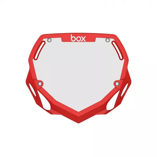 Box Two Number Plate LARGE - Red | kasitro.live