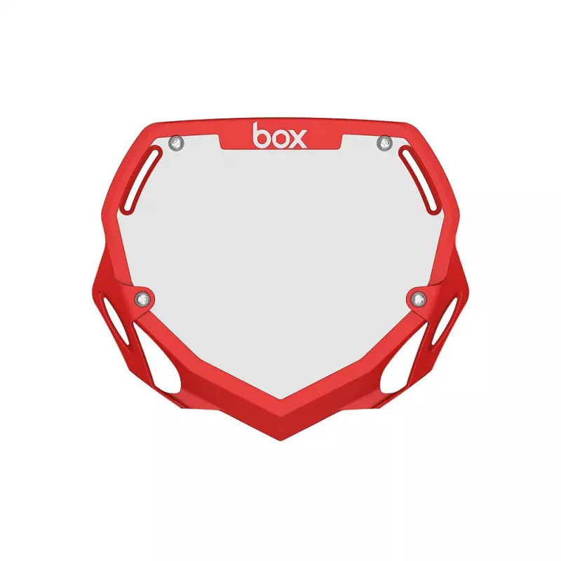 Box Two Number Plate LARGE - Red | kasitro.live