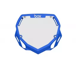 Box Two Number Plate LARGE - Blue