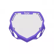 Box Two Number Plate LARGE - Purple
