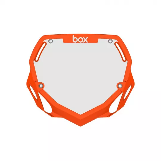 Box Two Number Plate LARGE tabulka na číslo - Orange
