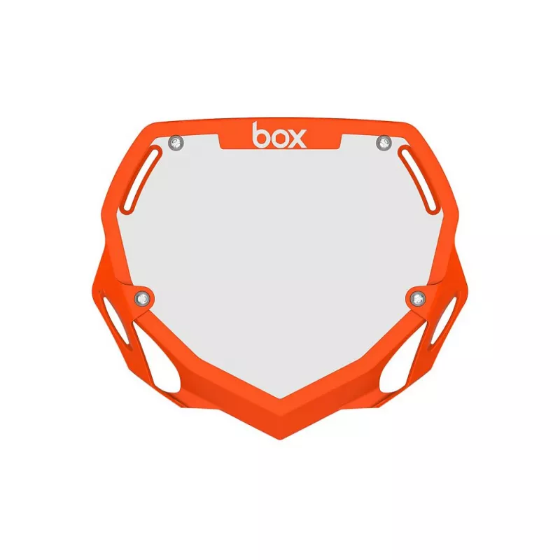 Box Two Number Plate LARGE tabulka na číslo - Orange