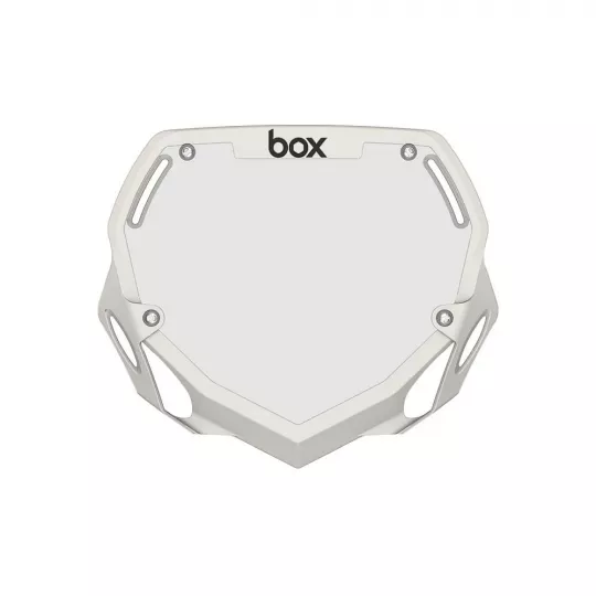 Box Two Number Plate LARGE tabulka - White | kasitro.live