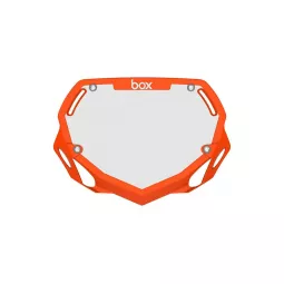 Box Two Number Plate SMALL tabulka na číslo - Orange