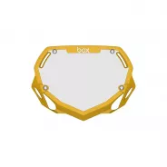 Box Two Number Plate SMALL tabulka - Yellow | kasitro.live