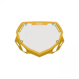 Box Two Number Plate SMALL tabulka na číslo - Yellow