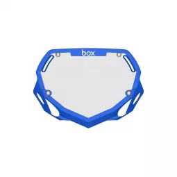 Box Two Number Plate SMALL - Blue