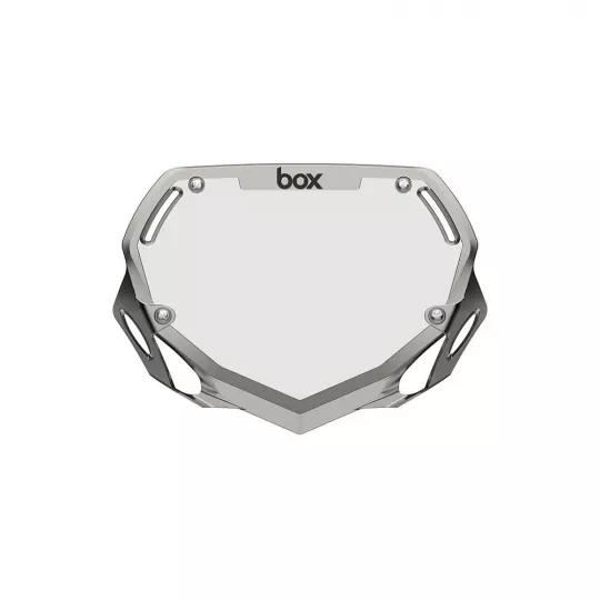 Box Two Number Plate SMALL tabulka na číslo (Silver) | kasitro.live