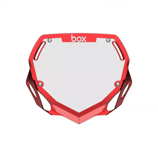 Box Two Number Plate LARGE tabulka na číslo (Red) | kasitro.live
