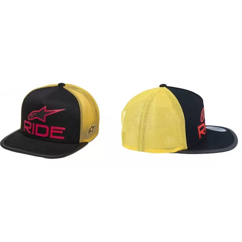 Alpinestars Ride 4.0 Trucker kšiltovka (žlutá) | kasitro.live