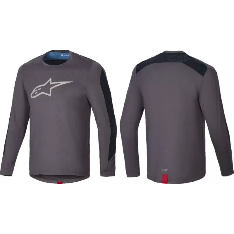 Alpinestars A-Dura Inset – Cycling Jersey (Dark) | kasitro.live