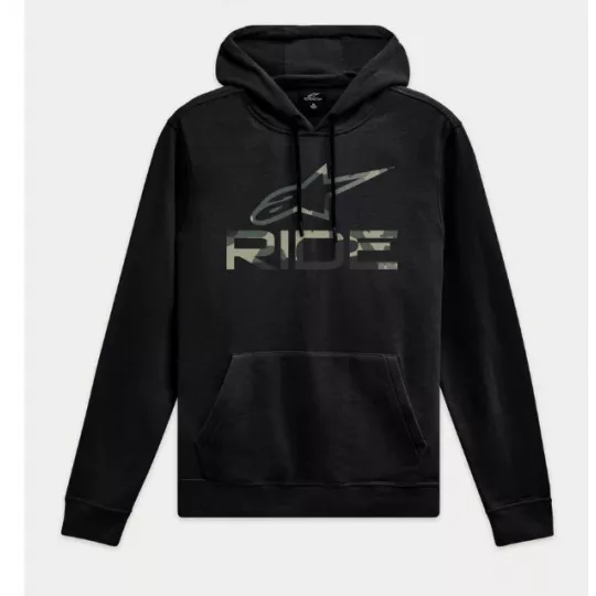 Alpinestars Ride Camo hoodie v3 s kapucí black | kasitro.live