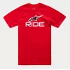 Alpinestars Ride 4.0 CSF – T-Shirt (červené) | kasitro.live