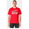 Alpinestars Ride 4.0 CSF – T-Shirt (červené) | kasitro.live