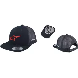 Alpinestars 3D Ageless Trucker hat - black red