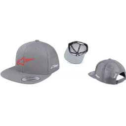 Alpinestars 3D Ageless Trucker hat - grey red | kasitro.live